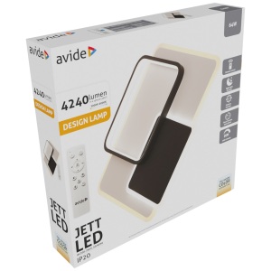 Avide Design Mennyezeti Lámpa Yvette 90W(45+45) RF Távirányítóval Mennyezeti