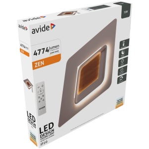 Avide Design Mennyezeti Lámpa Zen 75W RF Távirányítóval Mennyezeti