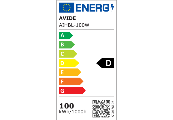 Avide LED Highbay Lámpa 100W 210pcs SMD2835 IK08 150lm/W 120° Csarnokvilágítás