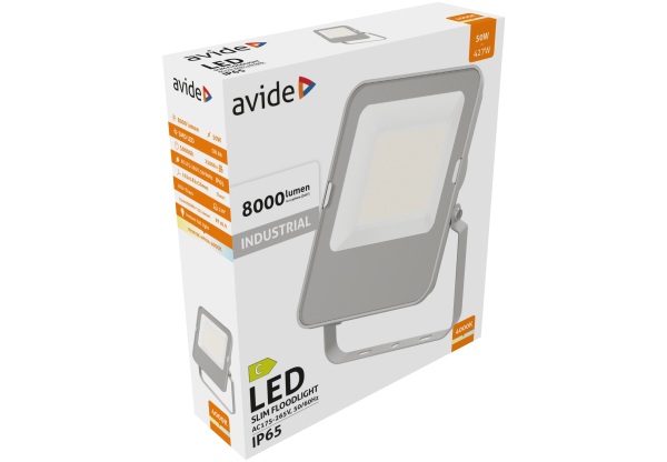 Avide LED Reflektor Ipari SMD 50W NW 4000K 160lm/W Ipari