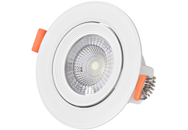 Avide LED Beépíthető Spot 38° Kerek 5W CW 6400K LED-es
