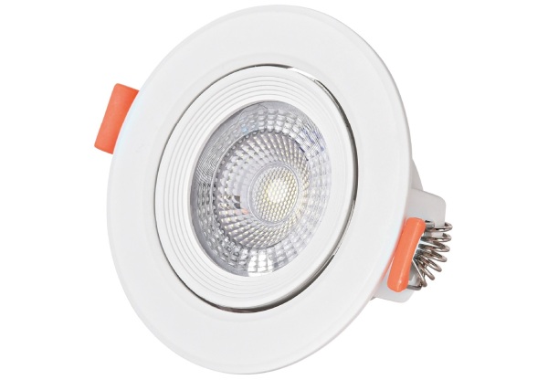 Avide LED Beépíthető Spot 38° Kerek 7W CW 6400K LED-es