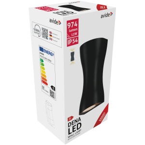 Avide kültéri fali lámpa Dena LED 12W WW IP54 Fali lámpa