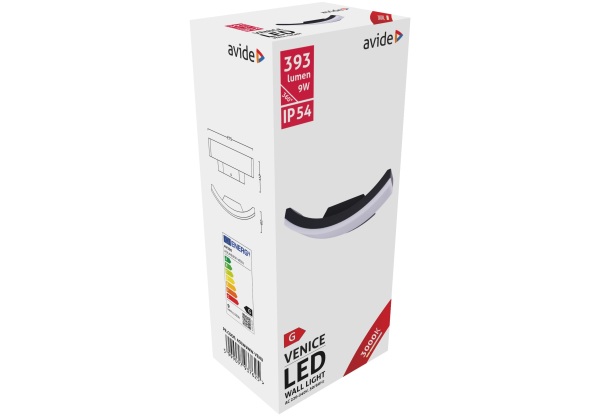 Avide kültéri fali lámpa Venice LED 9W WW IP54 Fali lámpa