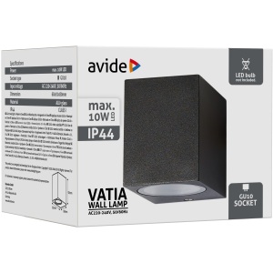 Avide kültéri fali lámpa Sydney 2 irányú LED 6W NW IP65 130mm Fali lámpa