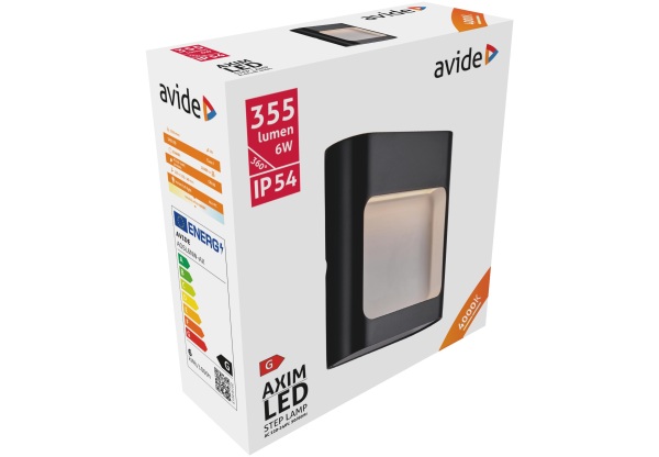 Avide kültéri lépcső lámpa Axim LED 6W NW IP54 Lépcső lámpa