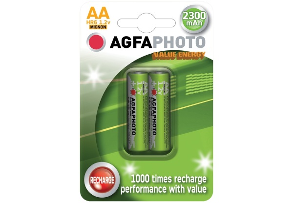 AgfaPhoto Akkumulátor Ceruza 2300mAh B2 Akkumulátorok, töltők