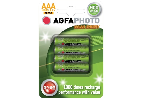 AgfaPhoto Akkumulátor Mikro 900mAh B4 Akkumulátorok, töltők