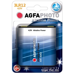 AgfaPhoto Alkáli Lapos Elem 4.5V B1 Power