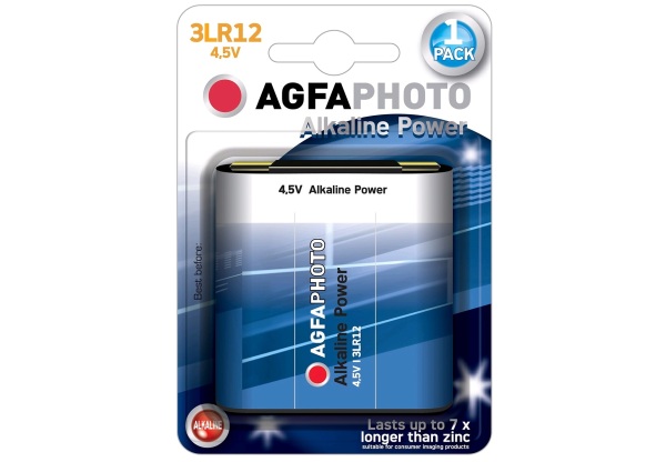 AgfaPhoto Alkáli Lapos Elem 4.5V B1 Power