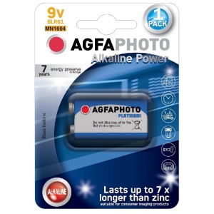 AgfaPhoto Alkáli 9V Elem B1 Power