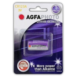 AgfaPhoto Lithium Fotóelem CR123A B1 Fotó