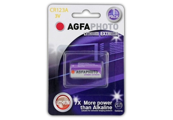 AgfaPhoto Lithium Fotóelem CR123A B1 Fotó