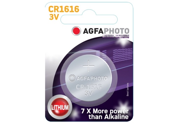 AgfaPhoto Lithium Gombelem CR1616 B1 Lítium