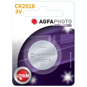 AgfaPhoto Lithium Gombelem CR2016 B1 Lítium