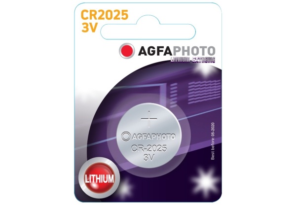 AgfaPhoto Lithium Gombelem CR2025 B1 Lítium