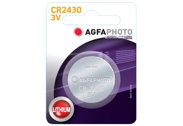 AgfaPhoto Lithium Gombelem CR2430 B1 Lítium