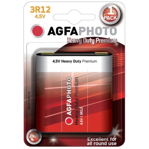 AgfaPhoto Heavy Duty Féltartós Lapos Elem 4.5V B1 Bliszteres