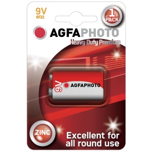 AgfaPhoto Heavy Duty Féltartós 9V Elem B1 Bliszteres