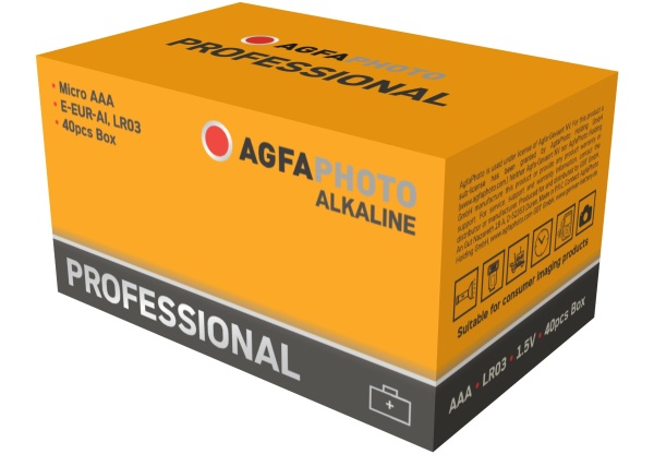 AgfaPhoto Professional Mikro Elem AAA P40 Professional