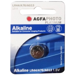 AgfaPhoto Platinum Gombelem Alkáli AG13 LR44 Alkáli