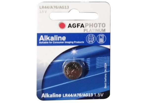 AgfaPhoto Platinum Gombelem Alkáli AG13 LR44 Alkáli