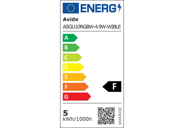 Avide Smart LED GU10 4.9W RGB+W WIFI + BLE APP Control WIFI