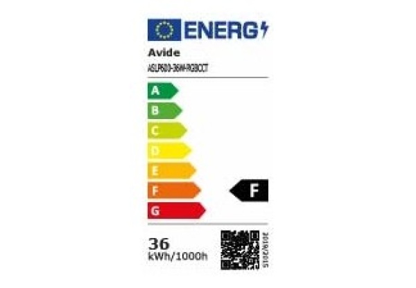 Avide LED Slim Panel 595x595x30mm 36W RGB+CCT RGBW