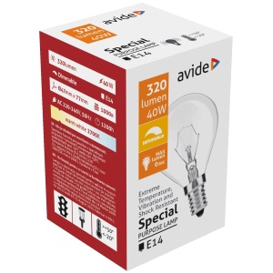 Speciális Izzó P45 60W E27 WW (Avide hőálló) Belföld