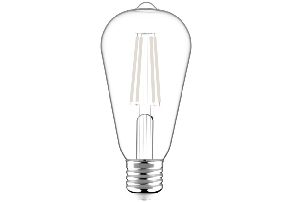 Avide LED White Filament ST64 8.5W E27 NW 4000K Gömb