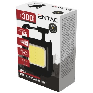 Entac Mini Kocka Kulcstartós Újratölthető 200mAh Elemlámpa Elemlámpa