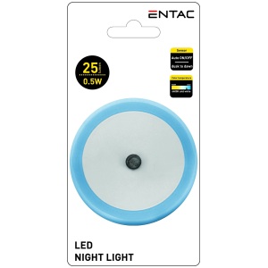 Entac Mini Hordozható Éjjeli Fény 0.45W RGB + Távir. 6db/csomag Éjjeli fény