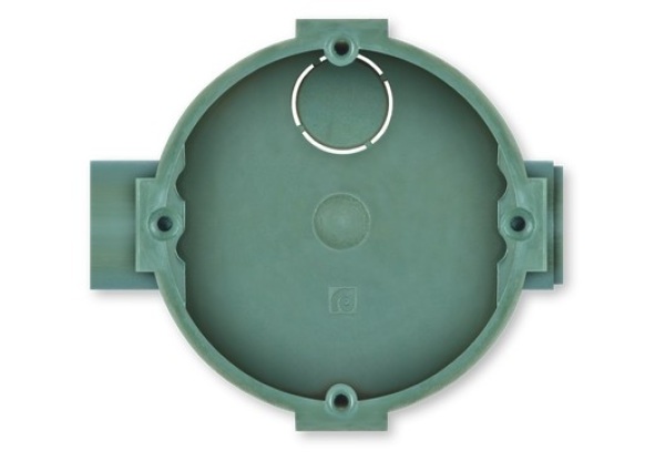 fi60-as szerelődoboz – sorolható takarófedélhez, 40 mm mélységű, 71 mm-es távolságra Szerelődoboz