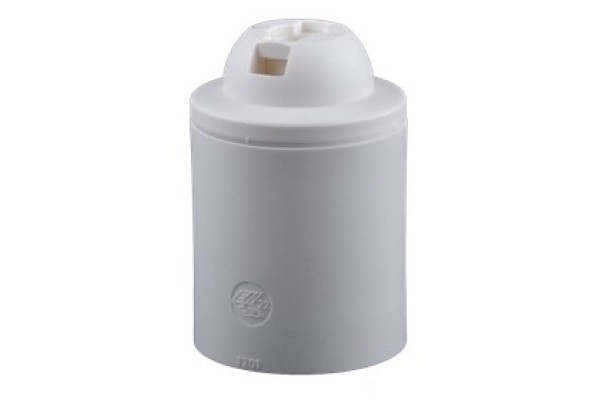 Thermoplasztikus (180°C) lógó lámpatartó E27, fehér Foglalat