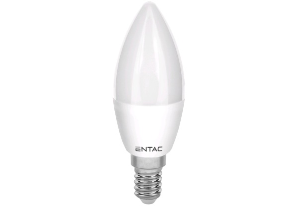 Entac LED Candle E14 4W NW 4000K Gyertya