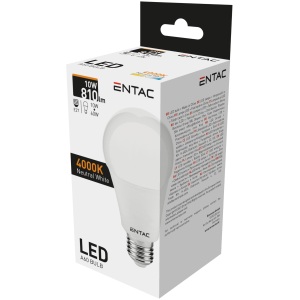 Entac LED Globe E27 12W NW 4000K Gömb