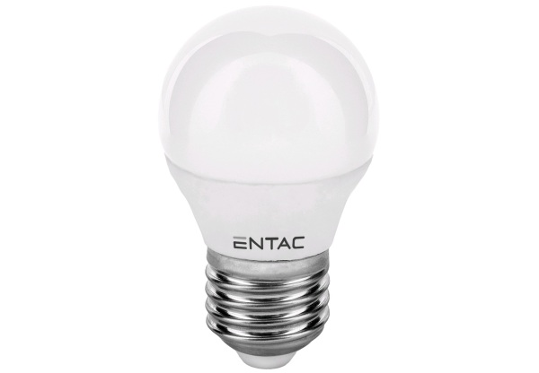 Entac LED Mini Globe E27 6,5W CW 6400K Mini Gömb