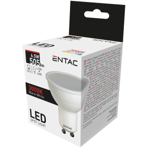 Entac LED Spot Wide Angle GU10 4W WW 3000K Szpot